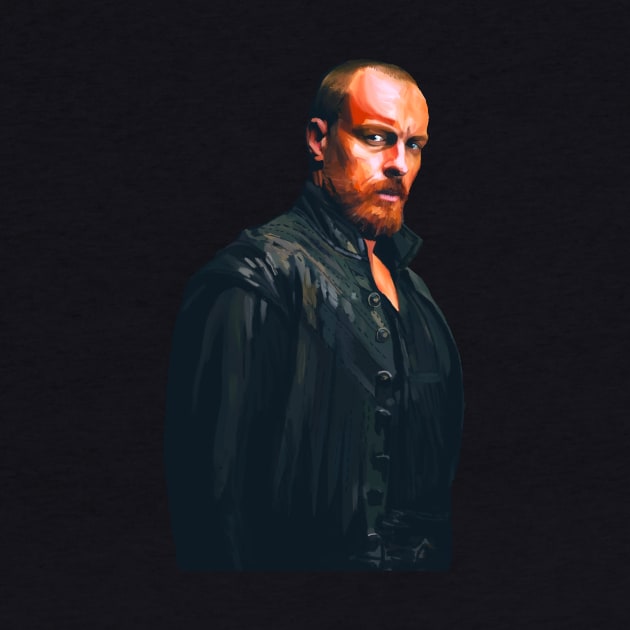 Captain James Flint Painting by byebyesally